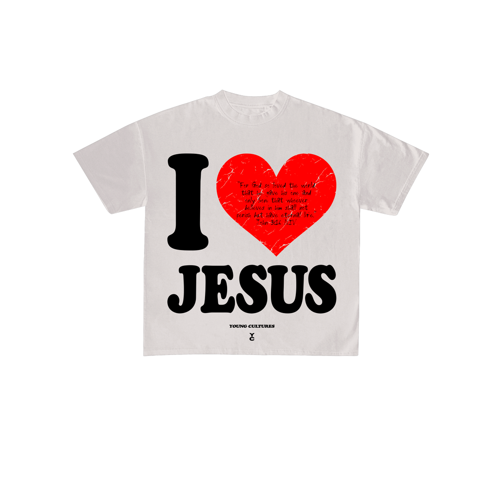 T-Shirt - I LOVE JESUS